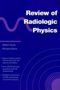 Review of radiologic physics