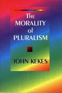 The morality of pluralism