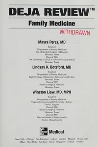 Cover of Deja review