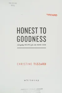 Cover of Honest to goodness