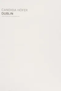 Capa de Candida Hofer