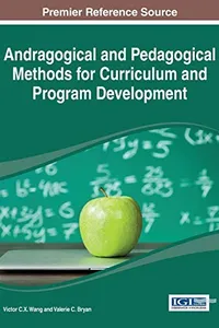 Cover of Andragogical and pedagogical methods for curriculum and program development
