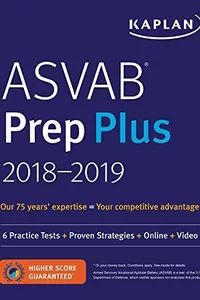 Kaplan ASVAB prep plus 2018-2019