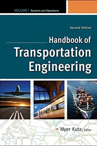 Capa de Handbook of transportation engineering