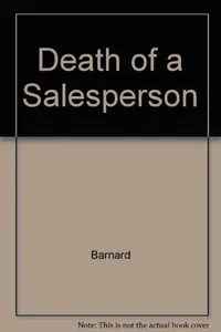 Cover of Death of a salesperson by Robert Barnard