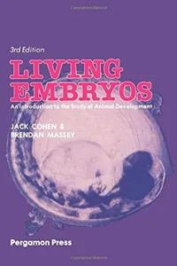 Cover of Living embryos by Jack Cohen