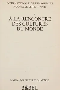À la rencontre des cultures du monde