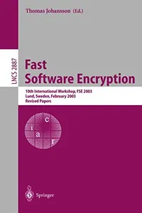 Cover of Fast software encryption