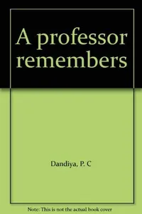 A professor remembers