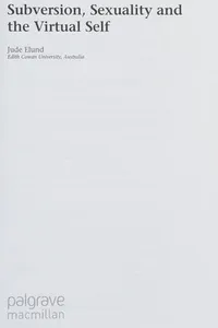 Subversion, sexuality and the virtual self