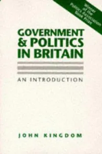 Government and Politics in Britain
