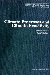Climate processes and climate sensitivity