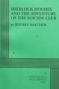 Sherlock holmes and the adventure of the suicide club