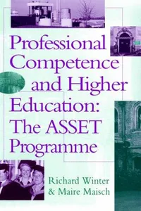 Professional competence and higher education