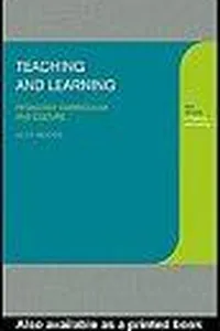 Teaching and learning