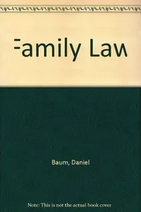 Capa de Family law