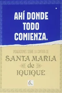 Ahí donde todo comienza