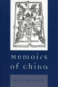 Capa de Memoirs of China