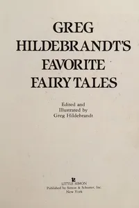Greg Hildebrandt's Favorite fairy tales