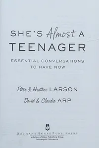 She's almost a teenager