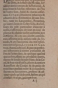 Pardons et indulgences de pleniere remission de coulpe & de peine, à tous fidelles reformez de l'vn & l'autre sexe