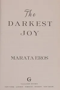 The darkest joy