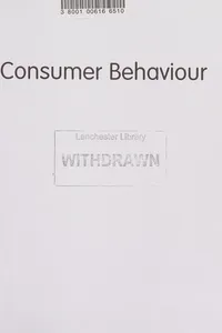 Consumer behaviour