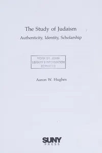 The study of Judaism