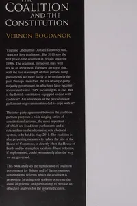 The coalition and the constitution