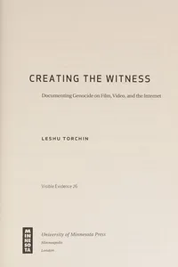 Creating the witness