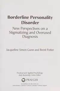 Borderline personality disorder
