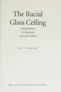 The racial glass ceiling