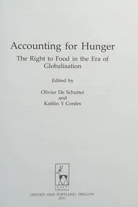Accounting for hunger