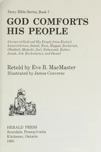 God comforts his people