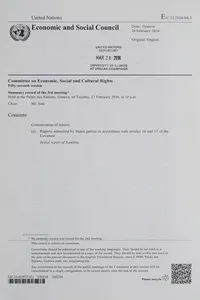 Summary record of the 3rd meeting