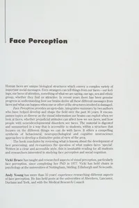 Face perception