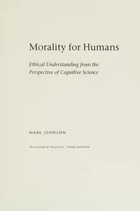 Morality for Humans