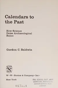 Calendars to the past