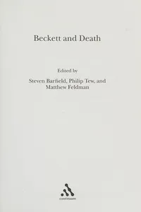 Beckett and death
