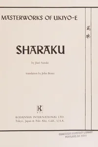 Masterworks of Ukiyo-e