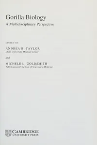 Gorilla biology