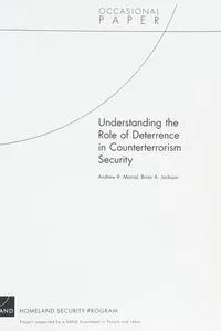 Understanding the role of deterrence in counterterrorism security