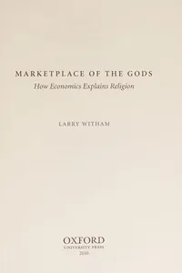 Marketplace of the gods