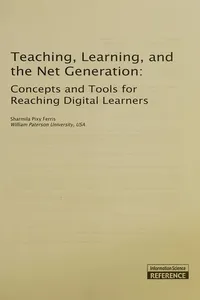 Teaching, learning, and the net generation