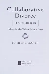 Collaborative divorce handbook