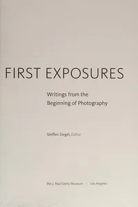 Capa de First Exposures