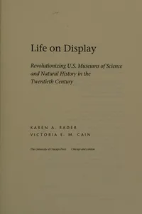 Cover of Life on display