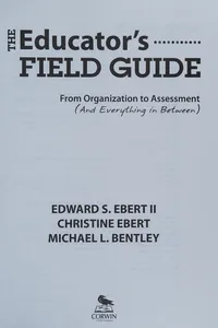The educator's field guide
