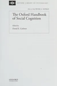 Oxford Handbook of Social Cognition