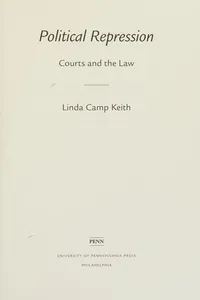 Capa de Political repression